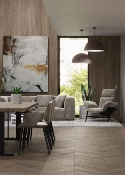 Lampa wisząca GANDRA czekoladowa (5039) - Shilo