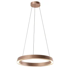 Lampa Wisząca Garta LED szczotkowane różowe złoto (PL0149) - Yaskr