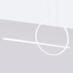 Lampa wisząca GLAD biała LED 3000K (TH.492) - Thoro Lighting