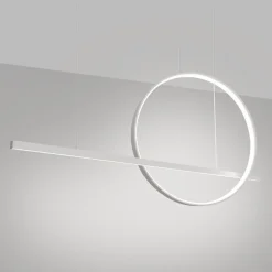 Lampa wisząca GLAD biała LED 4000K (TH.493) - Thoro Lighting