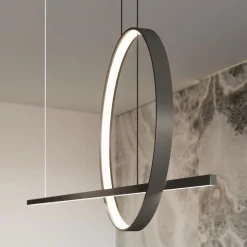 Lampa wisząca GLAD biała LED 4000K (TH.493) - Thoro Lighting