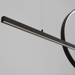 Lampa wisząca GLAD czarna LED 4000K (TH.495) - Thoro Lighting