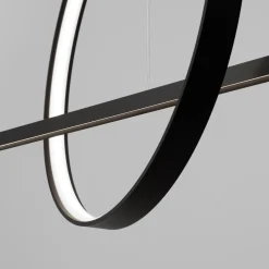 Lampa wisząca GLAD czarna LED 4000K (TH.495) - Thoro Lighting