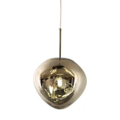 Lampa wisząca GLAM L srebrna 38 cm (MP-1239-380 chrome) - Step into Design