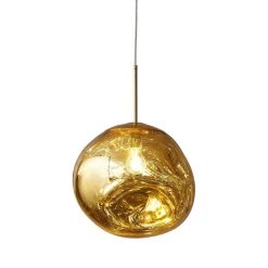 Lampa wisząca GLAM M złota 28 cm (MP-1239-280 gold) - Step into Design