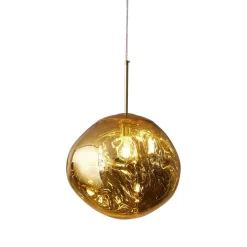Lampa wisząca GLAM M złota 28 cm (MP-1239-280 gold) - Step into Design