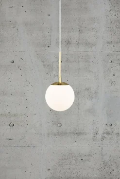 Lampa wisząca GRANT Nordlux E14 15W Szkło Mosiądz