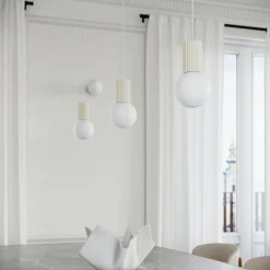 Lampa wisząca HALO 1 beżowa (SL.1719) - Sollux Lighting