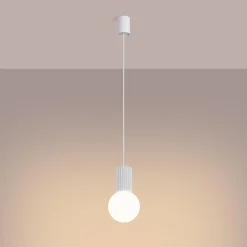 Lampa wisząca HALO 1 biała (SL.1709) - Sollux Lighting