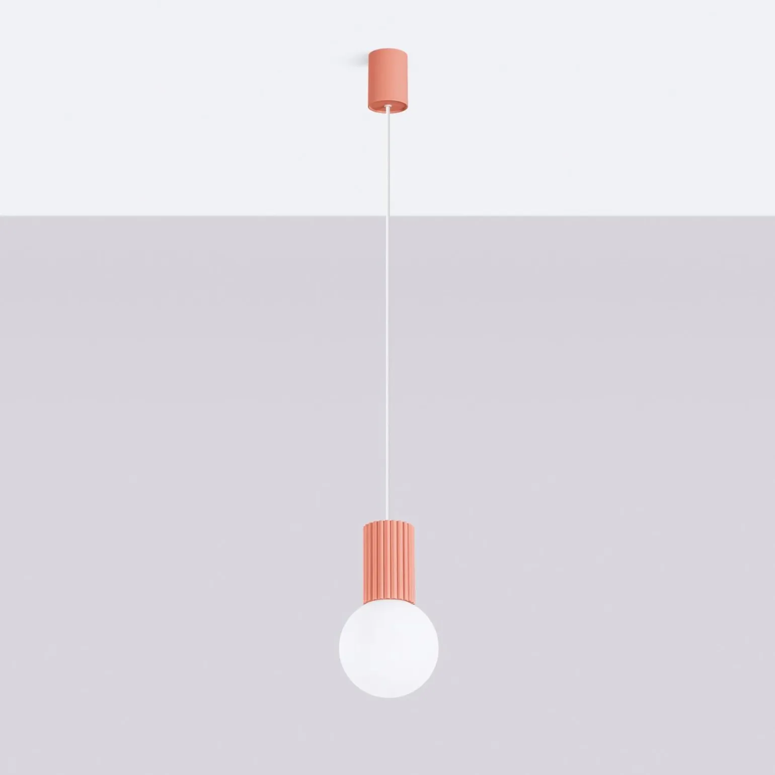 Lampa wisząca HALO 1 brzoskwiniowa (SL.1754) - Sollux Lighting