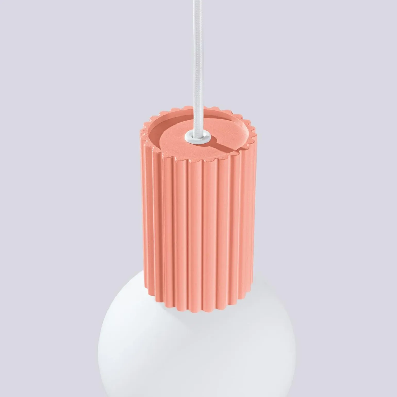 Lampa wisząca HALO 1 brzoskwiniowa (SL.1754) - Sollux Lighting