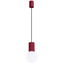 Lampa wisząca HALO 1 burgund (SL.1749) - Sollux Lighting