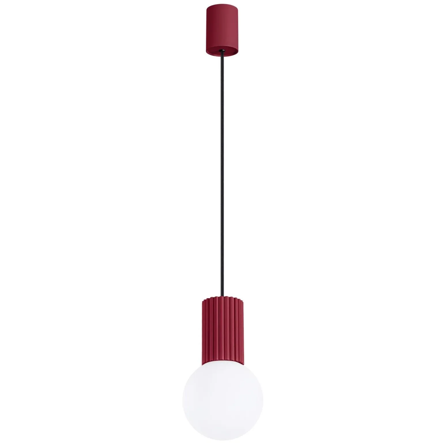 Lampa wisząca HALO 1 burgund (SL.1749) - Sollux Lighting