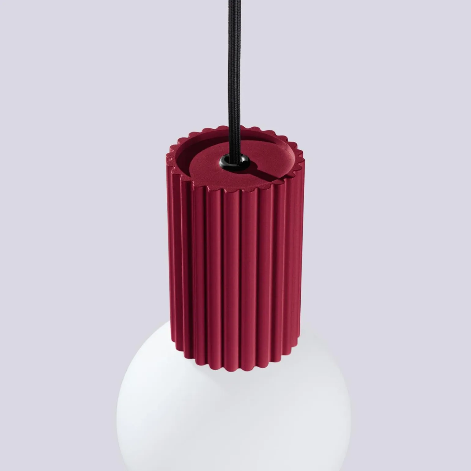 Lampa wisząca HALO 1 burgund (SL.1749) - Sollux Lighting