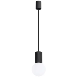 Lampa wisząca HALO 1 czarna (SL.1714) - Sollux Lighting