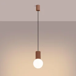 Lampa wisząca HALO 1 mocca (SL.1734) - Sollux Lighting