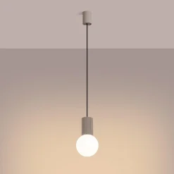 Lampa wisząca HALO 1 taupe (SL.1744) - Sollux Lighting