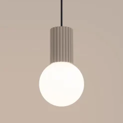 Lampa wisząca HALO 1 taupe (SL.1744) - Sollux Lighting