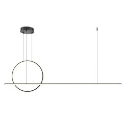 Lampa wisząca Halo (MOD247PL-L49BK) - Maytoni