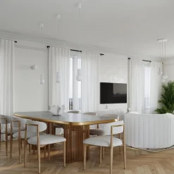 Lampa wisząca HALO 3P biała (SL.1710) - Sollux Lighting