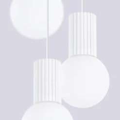 Lampa wisząca HALO 3P biała (SL.1710) - Sollux Lighting