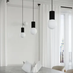 Lampa wisząca HALO 3P czarna (SL.1715) - Sollux Lighting