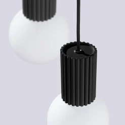 Lampa wisząca HALO 3P czarna (SL.1715) - Sollux Lighting