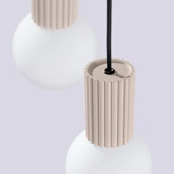 Lampa wisząca HALO 3P taupe (SL.1745) - Sollux Lighting