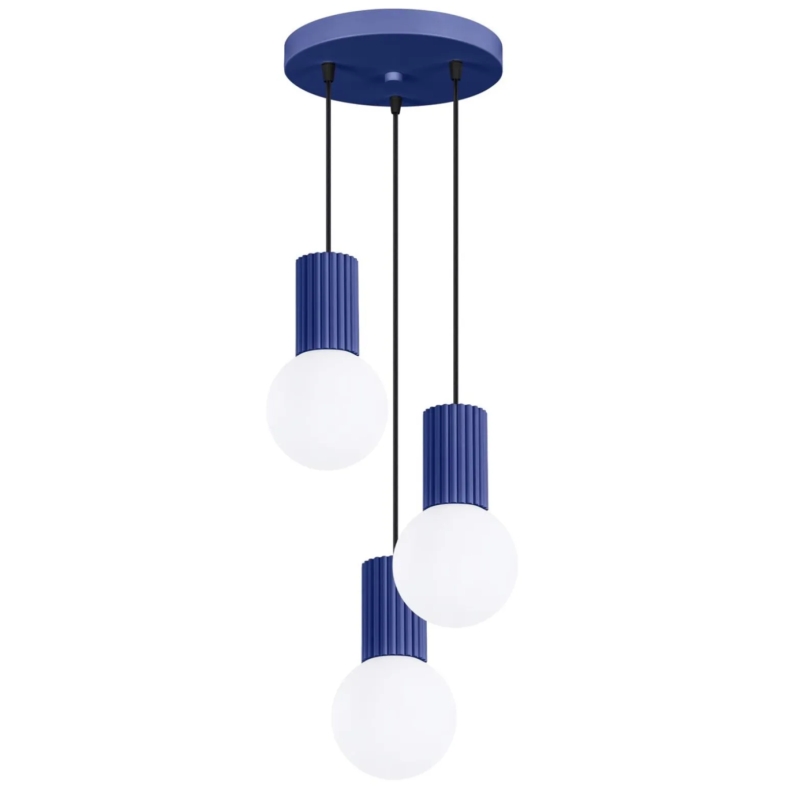 Lampa wisząca HALO 3P ultramaryna (SL.1740) - Sollux Lighting