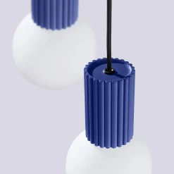 Lampa wisząca HALO 3P ultramaryna (SL.1740) - Sollux Lighting