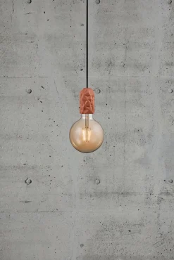Lampa wisząca HANG Nordlux E27 40W Porcelana Brązowy