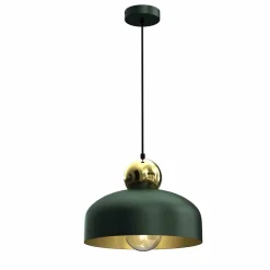 Lampa Wisząca HARALD GOLD/GREEN 1xE27 (MLP7694) - Milagro