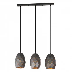 Lampa wisząca Harley (MDM-3480/3 GR+GD) - Italux