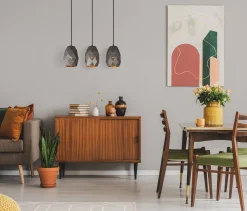 Lampa wisząca Harley (MDM-3480/3 GR+GD) - Italux