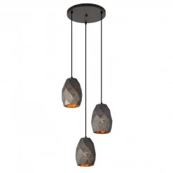 Lampa wisząca Harley (MDM-3480/3A GR+GD) - Italux