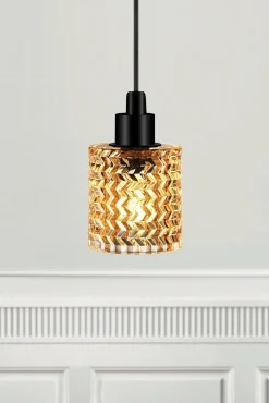 Lampa wisząca HOLLYWOOD bursztynowa (46483000) - Nordlux