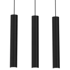 Lampa wisząca HUDSON BLACK 3xGU10 (MLP8792) - Milagro