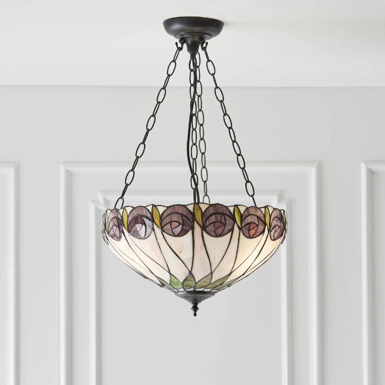 Lampa Wisząca Hutchinson (64175) Tiffany