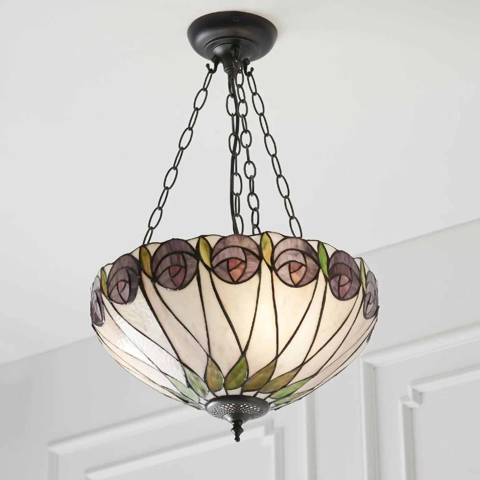 Lampa Wisząca Hutchinson (64175) Tiffany