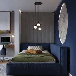 Lampa wisząca HYPERION 1 czarny (SL.1358) - Sollux Lighting