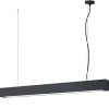 Lampa wisząca IBROS duża CCT IP20 czarna (LP-7001/1P 20 BK-93 24 CCT) - Light Prestige