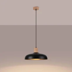 Lampa wisząca INDY czarna (SL.1324) - Sollux Lighting