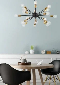 Lampa wisząca Jackson Loft (T546PL-18B) Maytoni - żyrandol