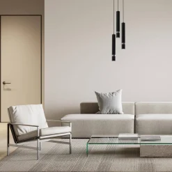 Lampa wisząca JOKER BLACK/CHROME 3 (MLP8916) - Milagro