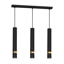 Lampa wisząca JOKER BLACK/GOLD 3xGU10 (MLP6080) - Milagro