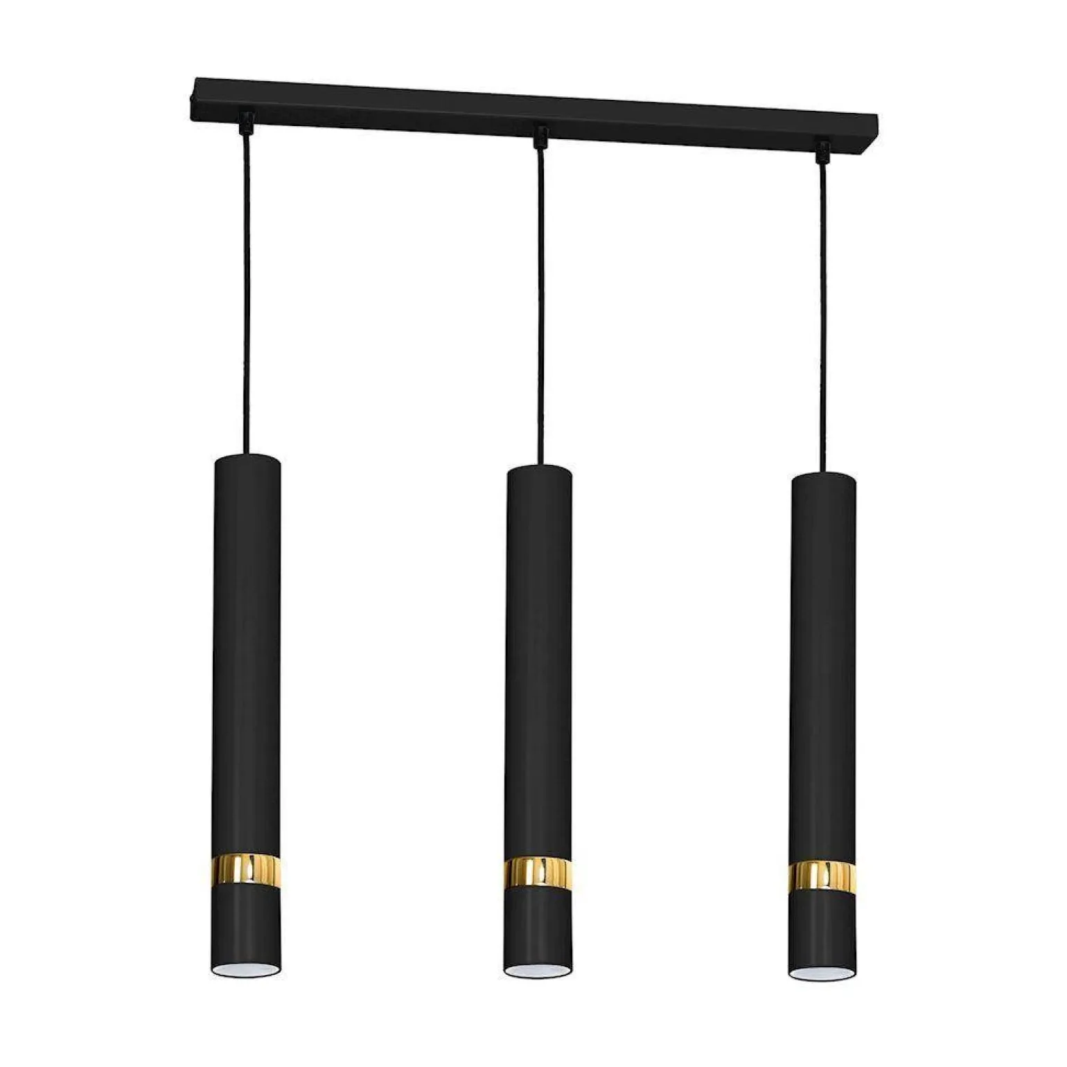 Lampa wisząca JOKER BLACK/GOLD 3xGU10 (MLP6080) - Milagro