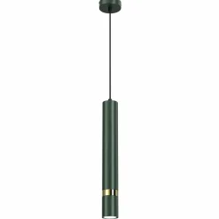 Lampa wisząca JOKER GREEN/GOLD 1 (MLP7720) - Milagro