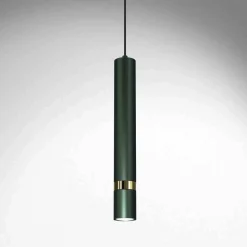 Lampa wisząca JOKER GREEN/GOLD 1 (MLP7720) - Milagro