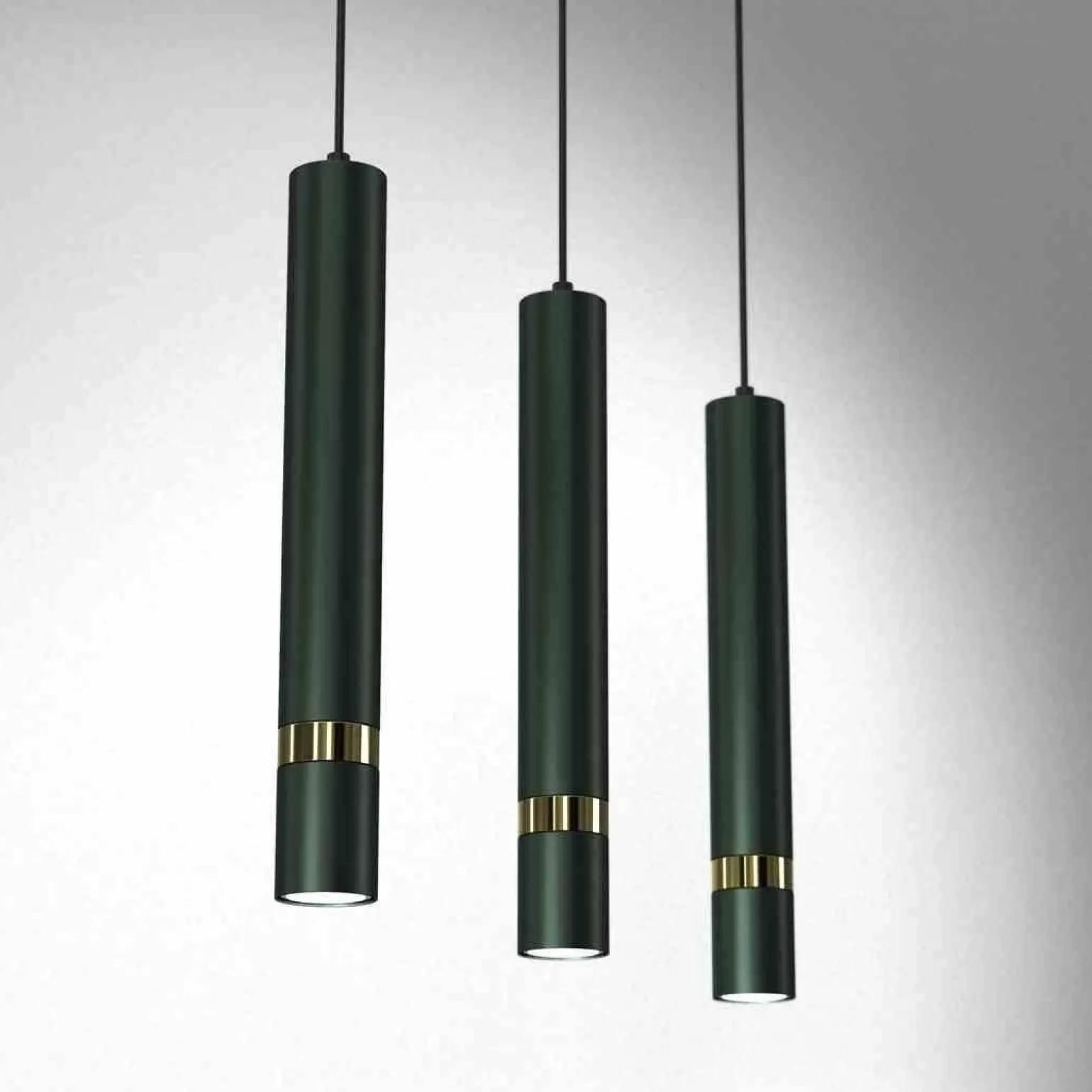Lampa wisząca JOKER GREEN/GOLD 3xGU10 (MLP7721) - Milagro