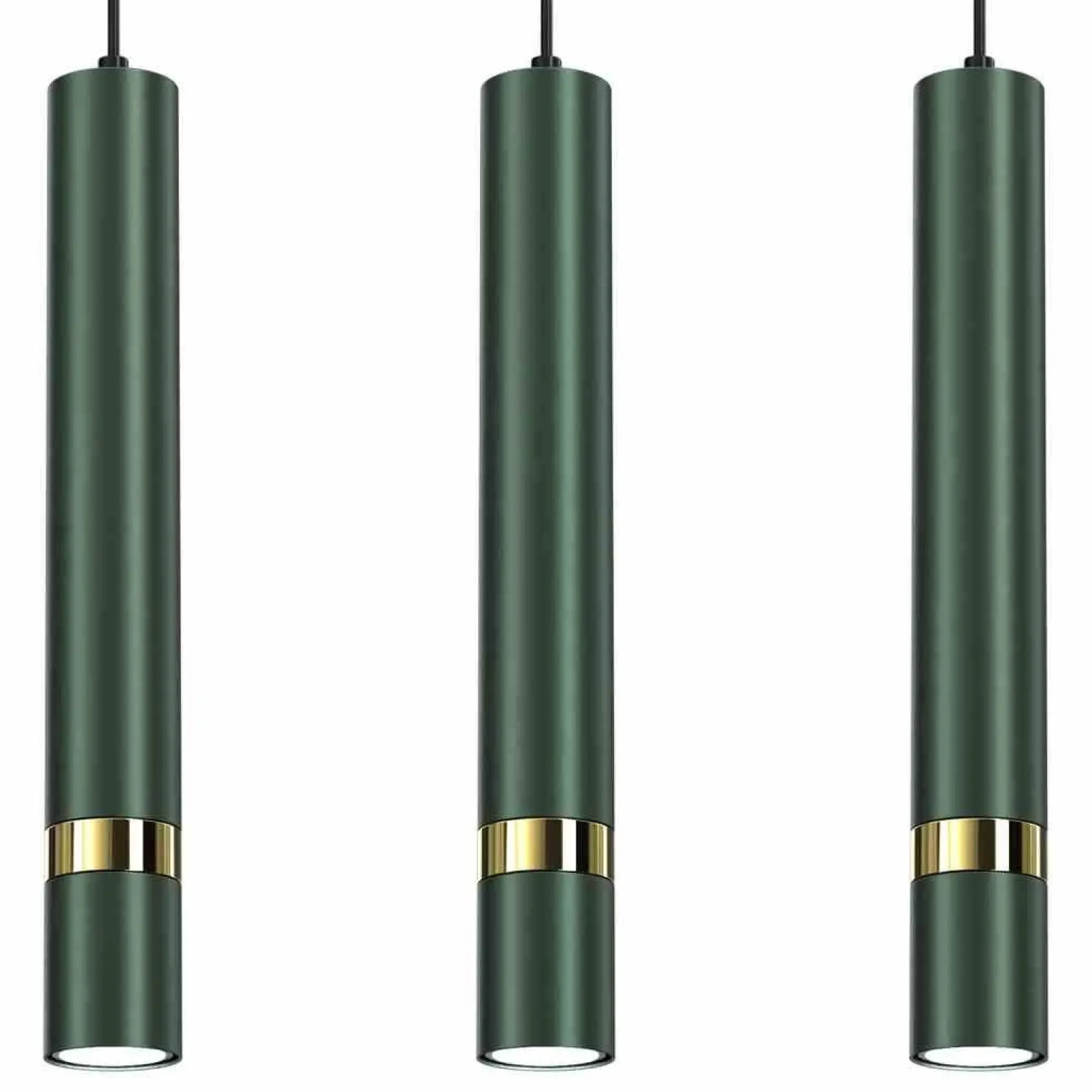 Lampa wisząca JOKER GREEN/GOLD 3xGU10 (MLP7721) - Milagro